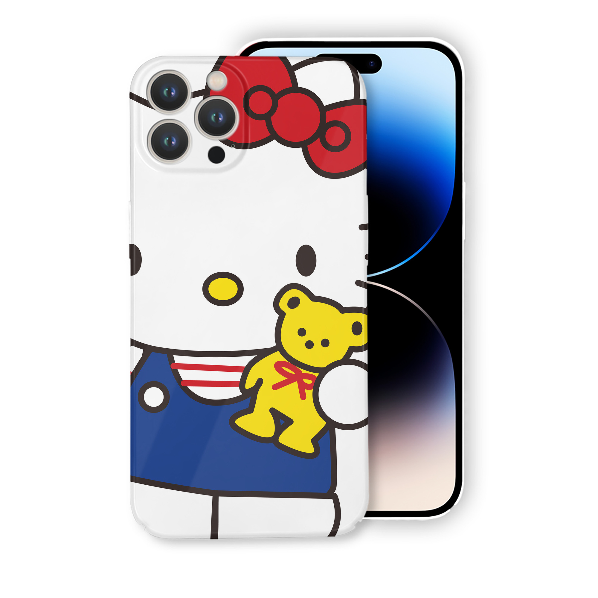 （画像用） Hello Kitty ハローキティ 【iPhone 14シリーズ対応】ハードケース